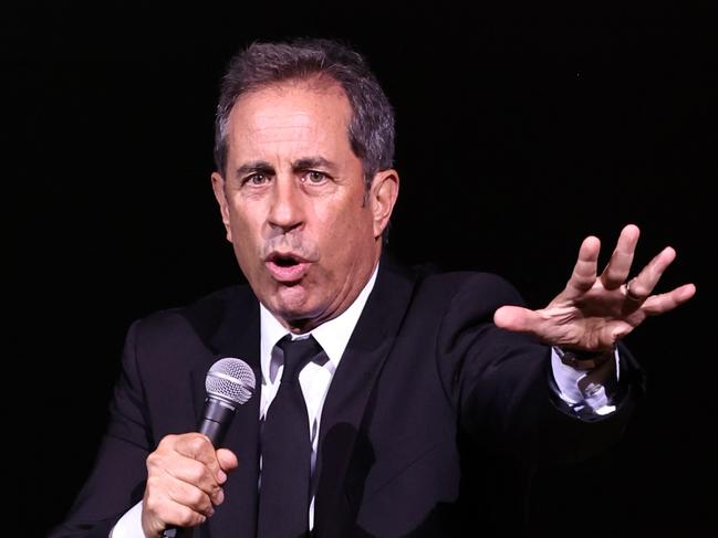 NEW YORK, NEW YORK - OCTOBER 18: Jerry Seinfeld performs onstage at the 2023 Good+Foundation Ã¢â¬ÅA Very Good+ Night of ComedyÃ¢â¬Â Benefit at Carnegie Hall on October 18, 2023 in New York City. (Photo by Jamie McCarthy/Getty Images for Good+Foundation)