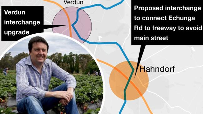 Beerenberg managing editor Anthony Paech said options for a Hahndorf bypass all required substantial compulsory acquisition of farm land and houses which would have been "heart-wrenching for those involved".