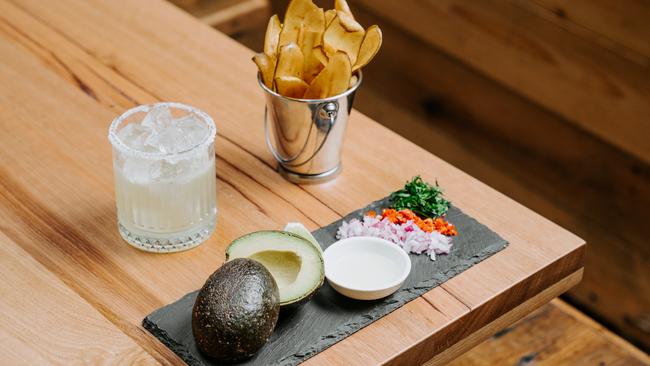 Tableside guacamole. Mejico restaurant. Picture: Supplied