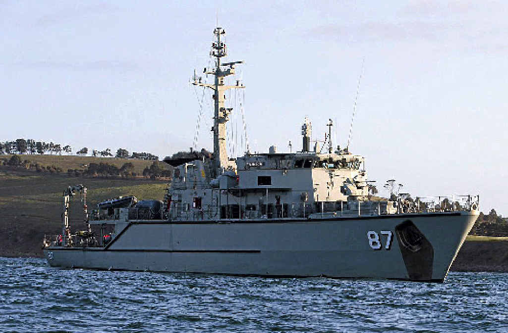 HMAS Yarra in ship-shape for Anzac Day at Bargara | The Courier Mail