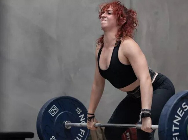 Ashley Kolomoisky has qualified to represent Australia at the Commonwealth Weightlifting championships in India. A lack of funding for the sport means she will have to pay her own way to get there. She will be one of the youngest on tour and placed silver at the national championship two weeks ago as the youngest in her team. Picture: GoFundMe