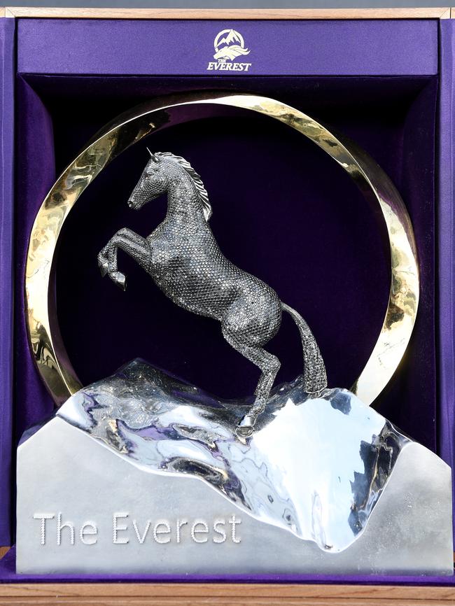 The winning connections of The Everest will also secure the $320,000 diamond-encrusted The Everest trophy.