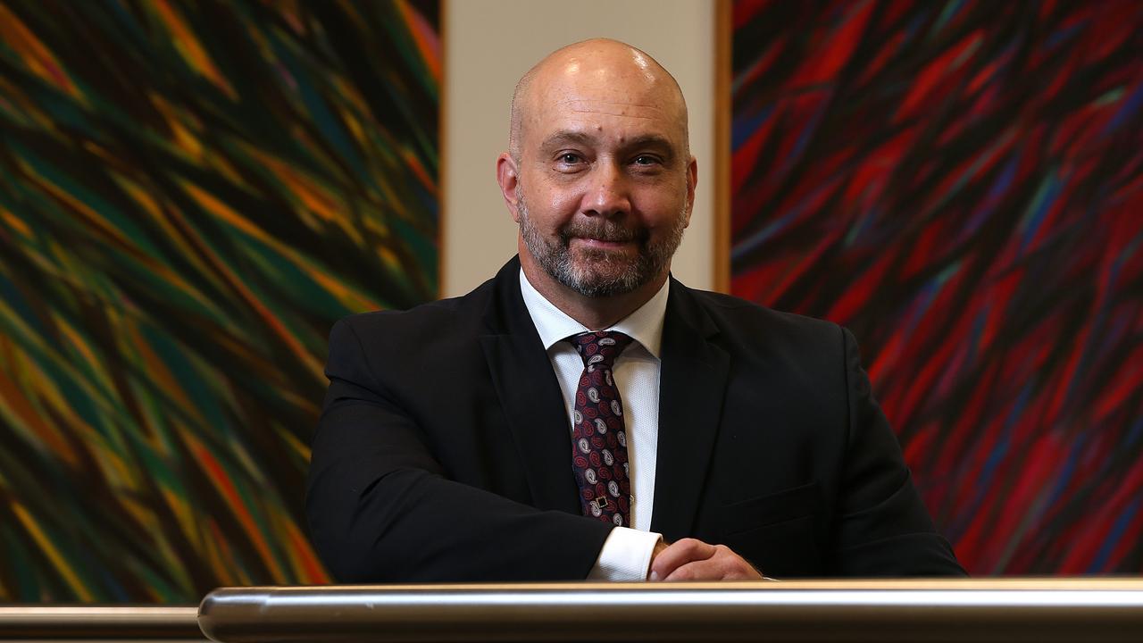 Ashley Dodd, CEO of Shine Energy, which is proposing to build a new coal-fired power station in Collinsville. Picture: Lyndon Mechielsen/The Australian