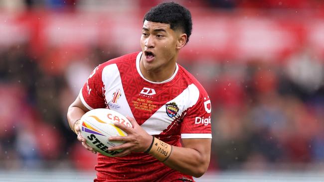 How long will Wayne Bennett wait until he unleashes Isaiya Katoa? (Photo by George Wood/Getty Images for RLWC)