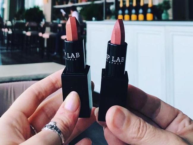 The customised and personalised lipsticks are named by the customer.