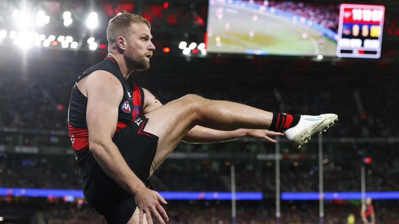 Jake Stringer has been cleared by medical staff but is no certainty to play against the Swans. Picture: Daniel Pockett/Getty Images