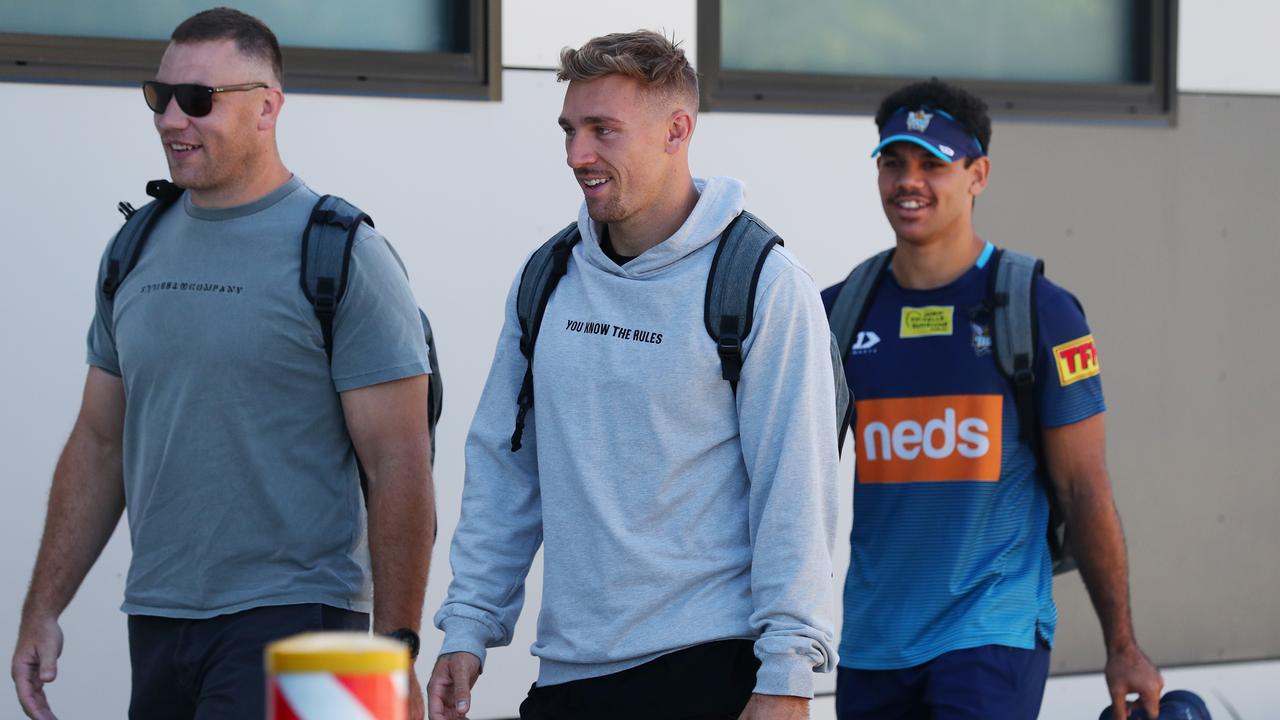 Bryce Cartwright refused to take a flu shot at Titans headquarters.