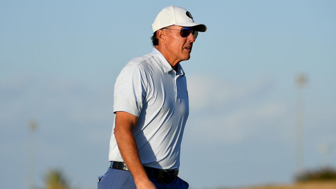 Phil Mickelson believes an LIV team would beat a PGA team should the two face off in an event. (Photo by Tom Dulat/Getty Images)