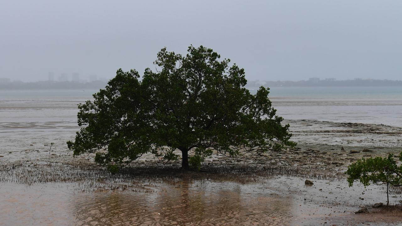 A tropical low sat off the coast of Darwin over Christmas in 2021. Picture: (A)manad Parkinson