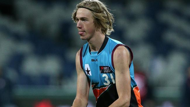 Todd Marshall playing for the Allies during the AFL Under 18 Championships. Picture: Mark Dadswell