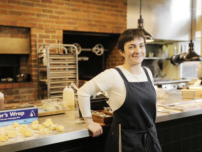 Agrarian Kitchen chef Ali Currey-Voumard. Picture: MATHEW FARRELL