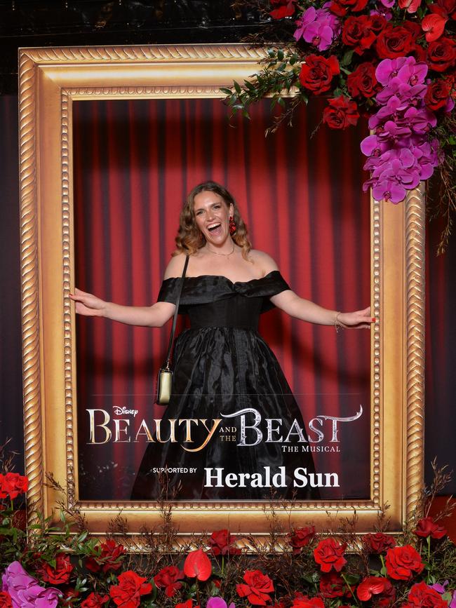 Opening night: Beauty and The Beast at Her Majestys Theatre, Melbourne. Picture: Josie Hayden