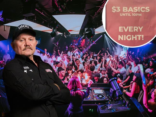 Glitter strip venue wars wage as new bar’s $3 drinks spark price war panic