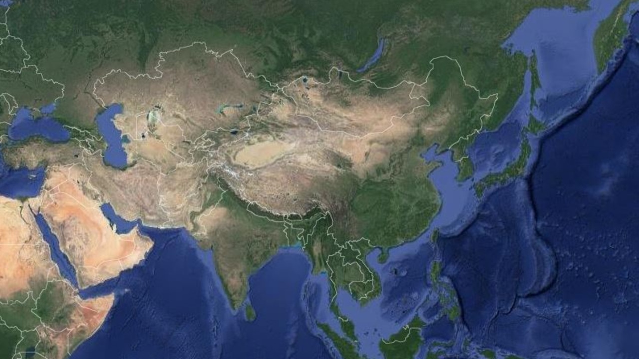 H&amp;M was told by Chinese authorities to change a "problematic" map. Picture: Google