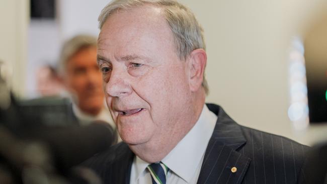 CANBERRA, AUSTRALIA, The Australian Photos. JUNE 6, 2024: Peter Costello Nine Bureau Parliament House Opening. Picture: The Australian / David Beach