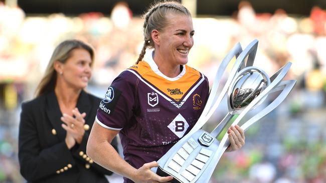 The NRLW is an attractive prospect. Photo: AAP Image/Dan Himbrechts