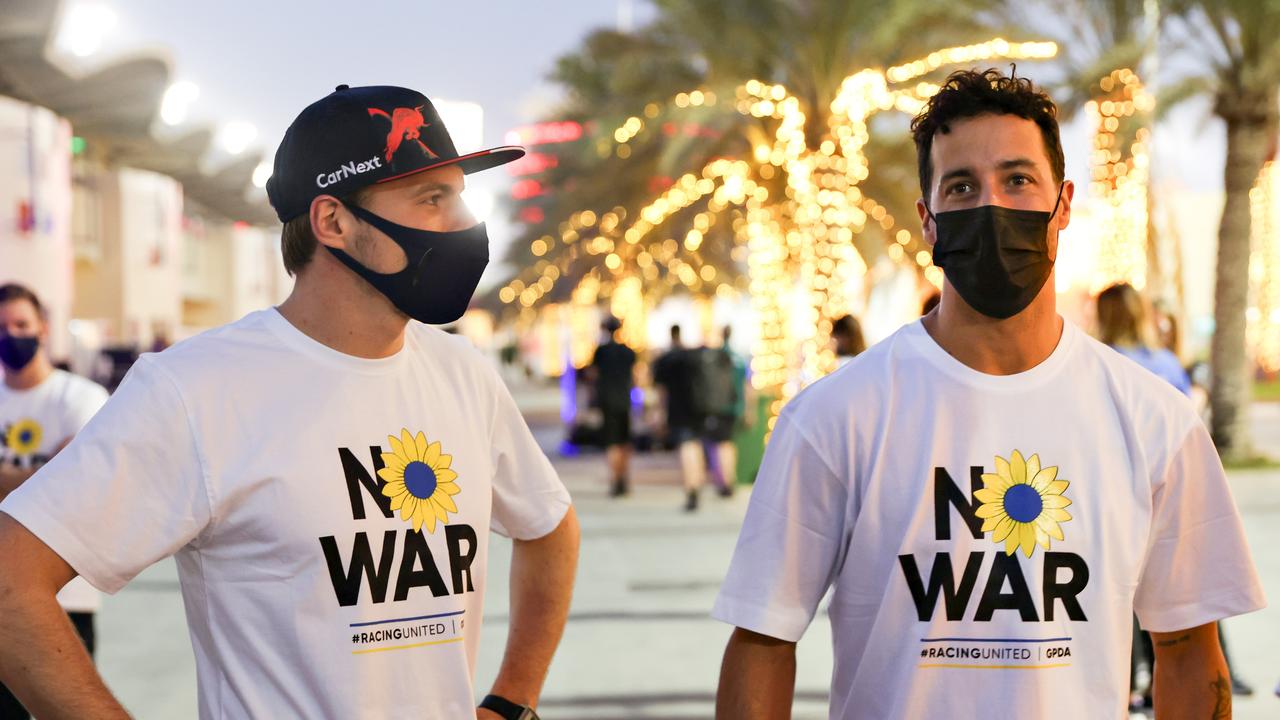 Daniel Ricciardo’s preparation for the opening race of the season in Bahrain have been hit with a setback after testing positive to Covid. Picture: Getty Images.