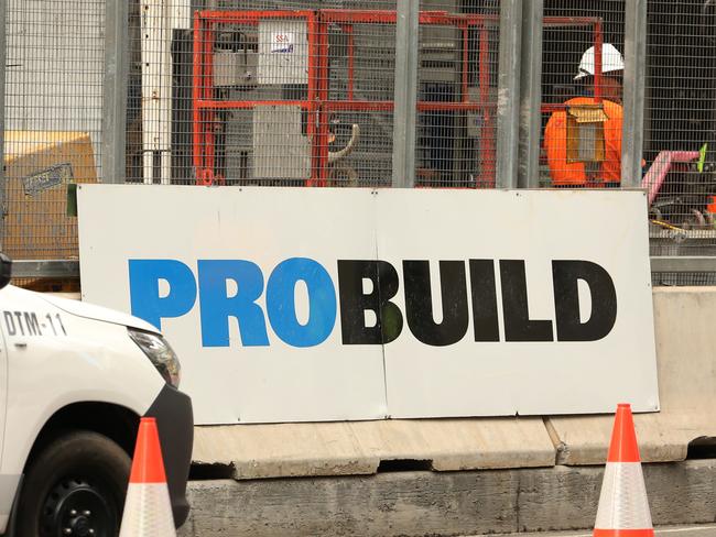 Probuild’s woes has sent shockwaves through the construction industry. Picture: Zak Simmonds