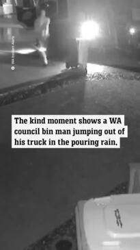 WA garbage man's kind act