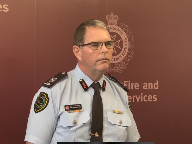 Rural Fire Service South Western region Deputy Chief Officer Matthew Inwood talks local fire ban on Monday, September 23, 2024. Photo: Jessica Klein