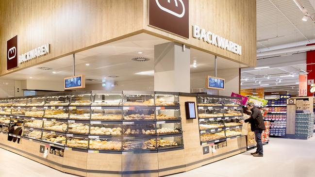 A fresh bread section in Kaufland. Picture: Supplied