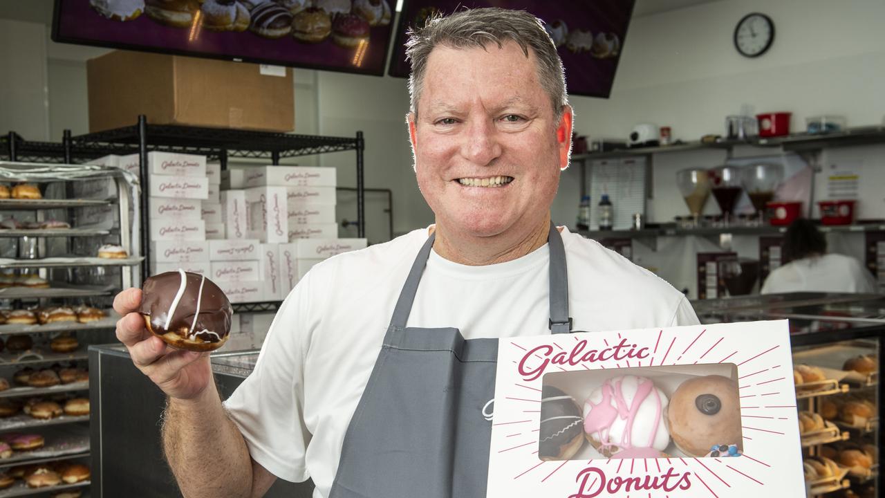 Tom Potter of Galactic Donuts in Toowoomba. Picture: Nev Madsen