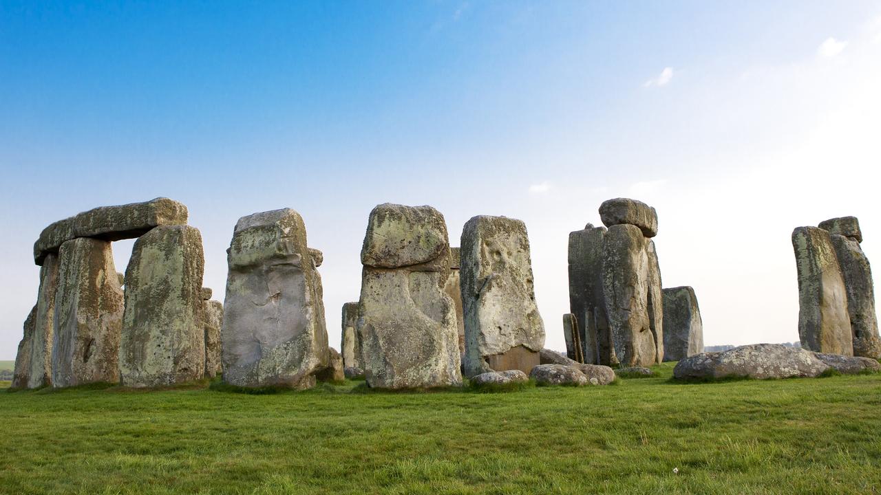 Stonehenge was built on the flat lands of Salisbury Plain in stages starting 5000 years ago.