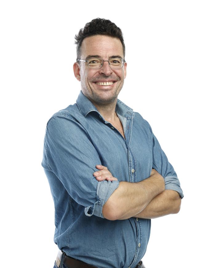 Journalist Joe Hildebrand. Picture: Richard Dobson