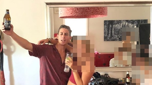 Jeremy Horniblow was charged with a string of offences after being kicked out of the A-League grand final. Picture: Instagram