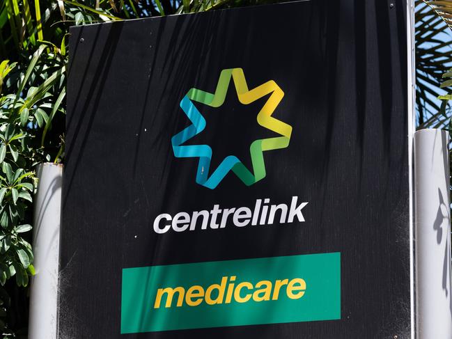 SYDNEY, AUSTRALIA - NewsWire Photos December 9, 2020: Signage at a Centrelink office in Leichhardt, Sydney Picture: NCA NewsWire / James Gourley