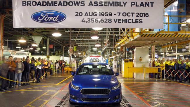 Ford has closed its factory at Broadmeadows, Melbourne, but says it will be the biggest employer in the Australian automotive sector.