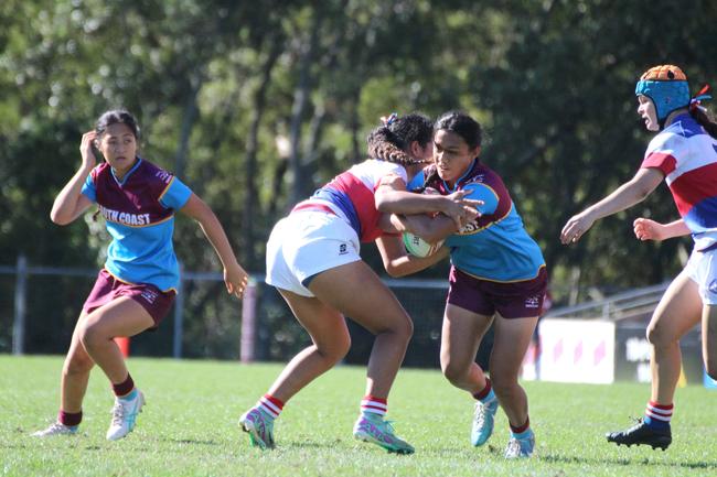 QRSS Girls 7s State Championships action at Ballymore Stadium on Sunday June 2, 2024.