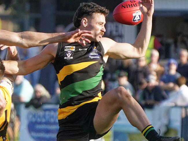 MPFNL Div 1 Second Semi-Final: Dromana v Frankston. Dromana player Reece Wilde. Picture: Valeriu Campan