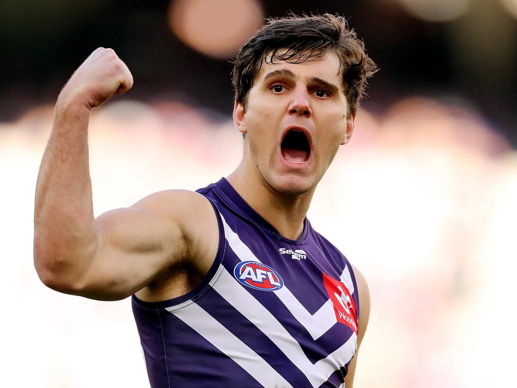 Before Sunday, the Dockers had never defeated the Eagles at Optus Stadium. (Photo by Will Russell/AFL Photos via Getty Images)