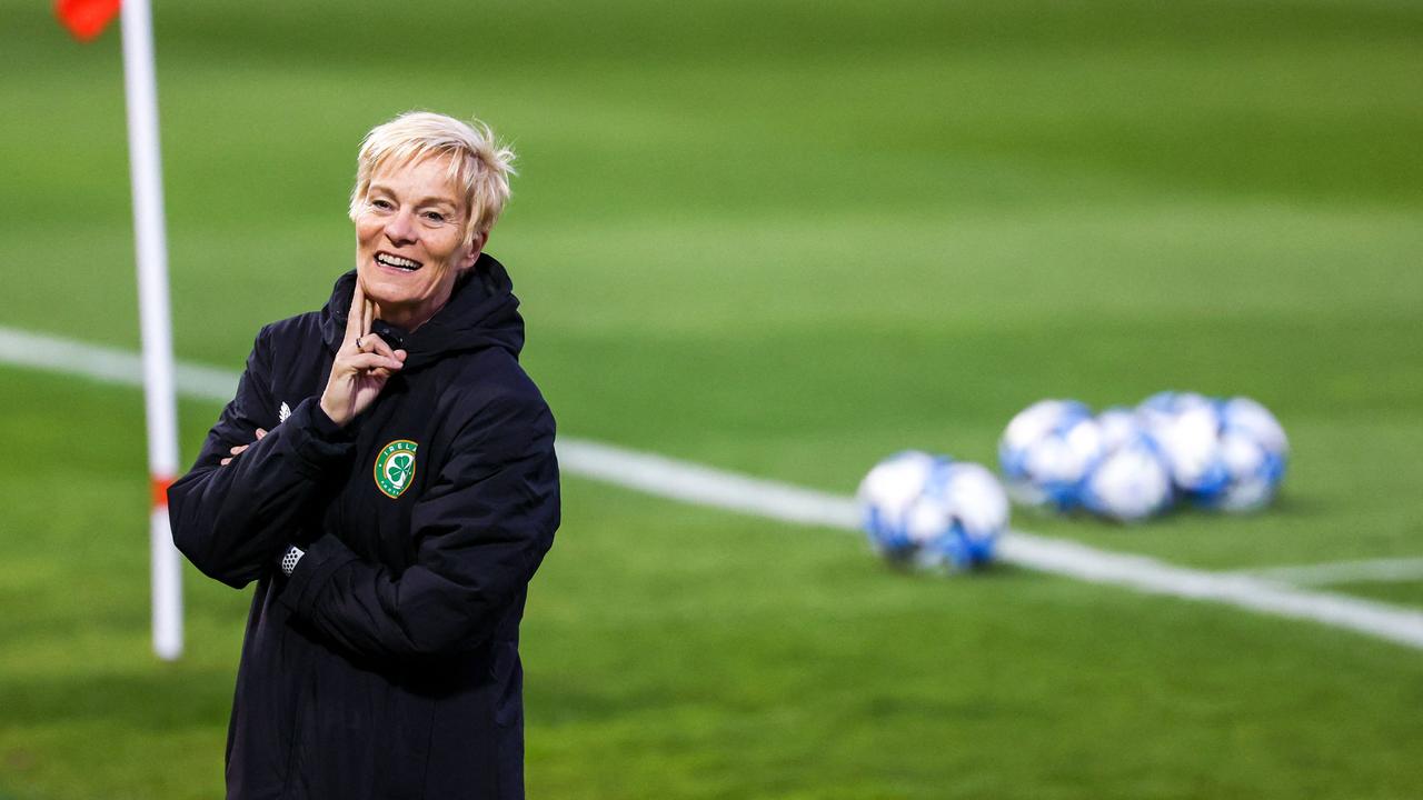 Ireland's team coach Vera Pauw. Picture: AFP