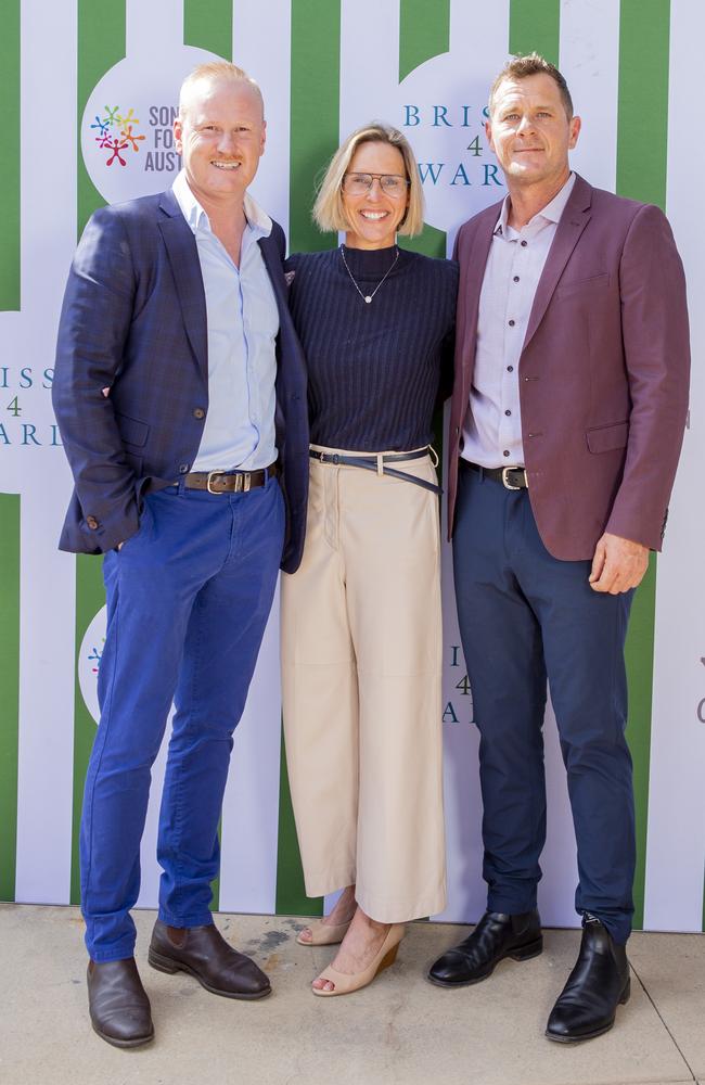 Nova's Luttsy , Susie O'Neil, and Ash, at the Rivershed, Howard Smith Wharves on Thursday 4 August 2022. Picture: Jerad Williams