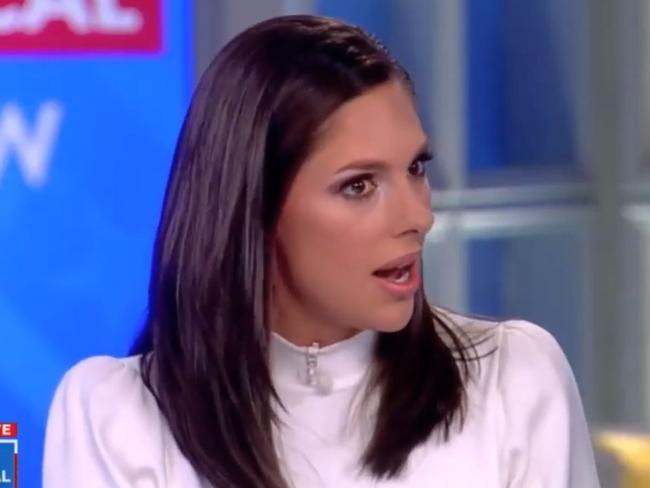 The View co-host Abby Huntsman grills Donald Trump Jr. Picture: Supplied