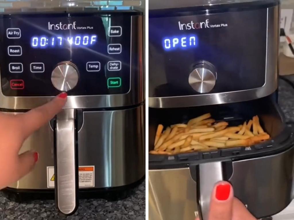 Instant Pot Vortex Plus 5.7L Air Fryer. Picture: TikTok/@elevatedrecipes.