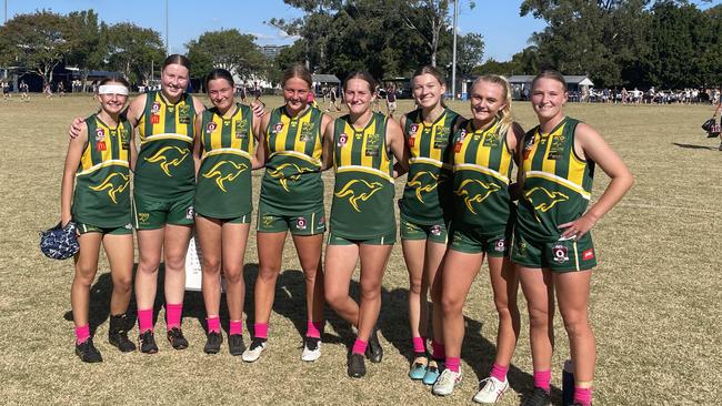 The Maroochydore girls had a gripping win.