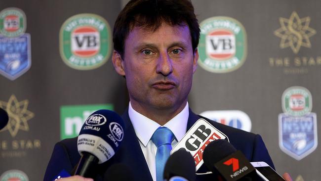 Laurie Daley’s future as NSW coach is uncertain.