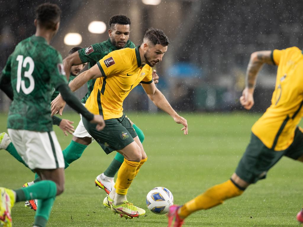 The Socceroos match against Saudi Arabia proved a crucial point in Graham Arnold’s national team coaching career. Picture: Steve Christo – Corbis/ Getty Images