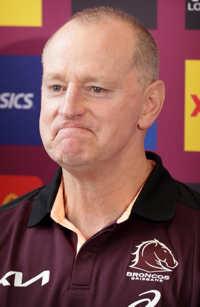 New Brisbane Broncos coach Michael Maguire has the task of reviving a talented roster. Picture: Steve Pohlner