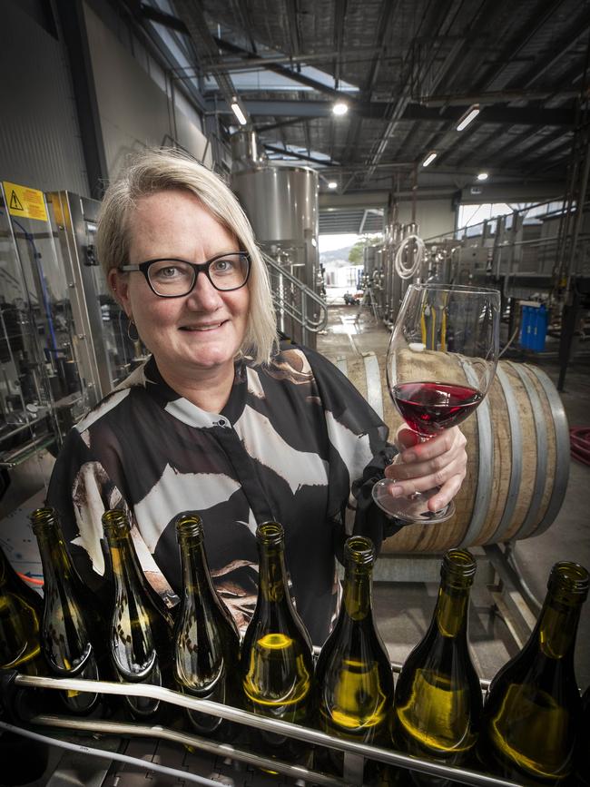 Wine Tasmania CEO Sheralee Davies. Picture: Chris Kidd