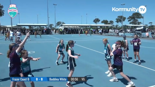 Replay: Netball Queensland Primary School Cup- Development Playoffs - Fraser Coast Anglican College v Buddina White