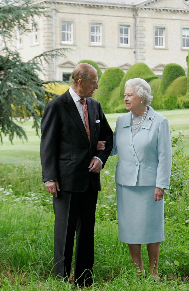 Prince Phillip has attended church without the Queen. Picture: Supplied