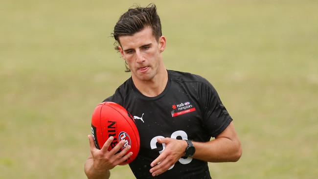 Nick Daicos is considered one of the best prospects in the 2021 Draft. Picture: Michael Willson/AFL Photos via Getty Images