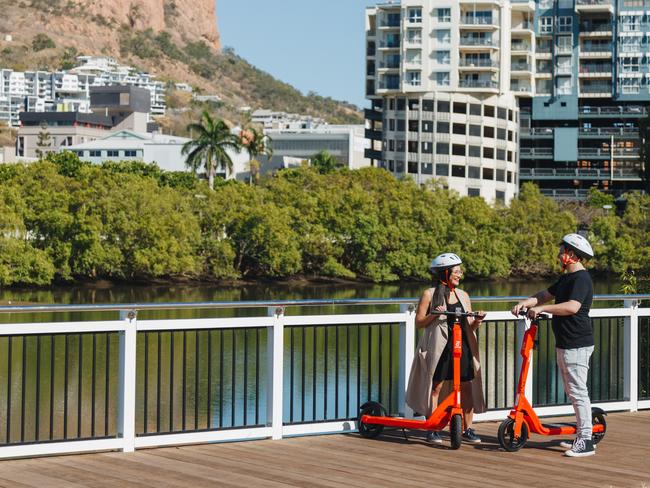 Neuron Mobility e-scooters will be operation in Townsville by Saturday. Picture: Supplied