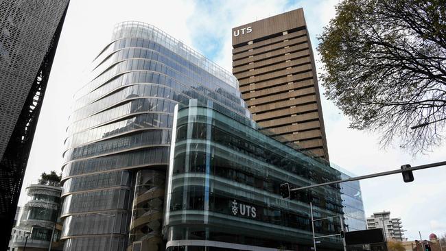 UTS was named as one of the top institutions for learner engagement. Picture: News Corp Australia