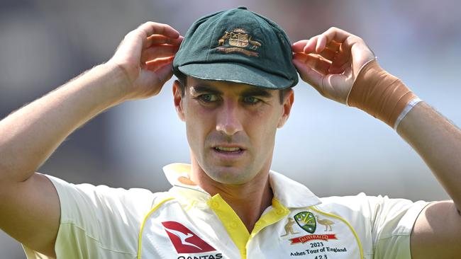 Australia captain Pat Cummins is set for a spell. Picture: Stu Forster/Getty Images