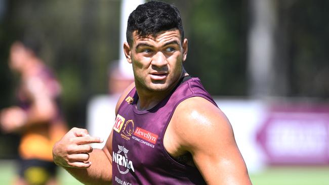 David Fifita is part of the Broncos’ enviable young squad. (AAP image, John Gass)